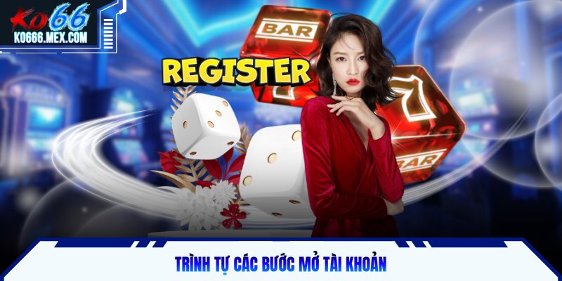 Trình tự các bước mở tài khoản